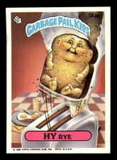 1986 Topps Garbage Pail Kids Series 4 Hy Rye #143b picture