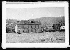 Photo:Kitzmiller Maryland 1924 Flood Maryland Theatre Floodwater picture