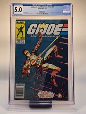 G.I. Joe A Real American Hero #21 Newsstand CGC 5.0 Marvel 1984 New Slab picture