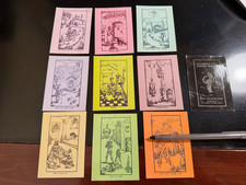 NINTH GATE ULTRA-RARE TAROT CARD COMPLETE SET 1-10 JOHNNY DEPP ROMAN POLANSKI picture