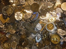 Catholic Religious Medal Lot, Catholic Medals Lot Quarter Pound picture