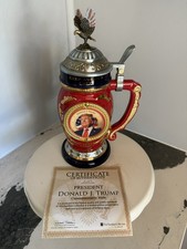 Hamilton Collection PRESIDENT DONALD J. TRUMP Commemorative Stein 01-43260-001 picture