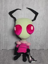 Rare Invader Zim Alien Plush 2002 Nickelodeon Animation 12