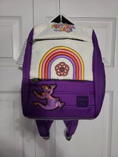 2024 Disney Parks EPCOT Festival of the Arts Figment Lug Backpack NWT Rainbow picture