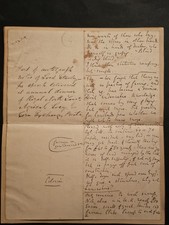 Lord Stanley Autograph Speech Notes Royal North Lancs Ag Society c.1860 picture