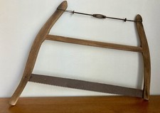 Antique Wooden Buck Saw Primitive Farm Tool Rustic Farmhouse Wall Decor 32