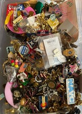 Huge 7 LB VTG To Modern Lapel Pin Lot Novelty Souvenir Advertising Sports Enamel picture