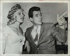 1964 Press Photo Les Crane and Carroll Baker-Actor and Actress - mjx26876 picture