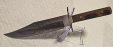 Rare BUCK CUSTOM BOWIE 916ES - CABARRUS GOLD  200 YEARS.  1 OF ONLY 100 MADE. picture