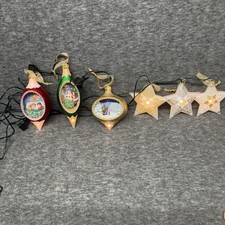 Hallmark Illuminations Ornaments w/ Power Box. 3 Ornaments & Starts picture