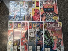 The Punisher War Journal Marvel Comics Comic Book Lot - Copper Age, Wolverine picture