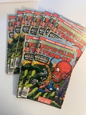 Super-Villain Team-Up #10   (1977, Marvel)  Doctor Doom & Red Skull Lot of 9 picture