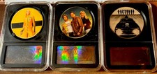 Quentin Tarantino Coin Round Set  Kill Bill Hollywood Brad Pitt Death Proof LEO picture