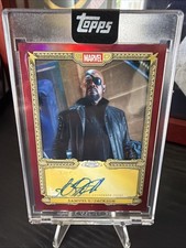 2026 Topps Marvel Mint ULTRA RARE TRUE RED 4/5 THE  Samuel l Jackson Nick Fury picture