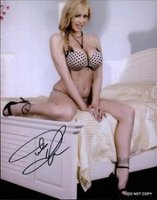 Julia Ann autographed Model RP 8X10 Photo RP7607 picture