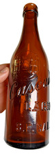 Antique 1910 Cascade Lager San Fransico California Pictorial Beer Bottle picture