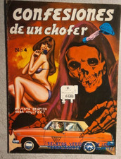CONFESIONES DE UN CHOFER #4 (1971 Mexico) vintage comic book in Spanish FINE- picture