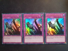 3x Yu-Gi-Oh RA02-EN075 Solemn Judgment Ultra Rare NM 1st picture