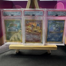 2021 Pokemon Celebrations English Trio Set Charizard, Blastoise, Venusaur PSA 9 picture