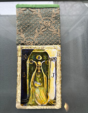 Ceremonial Aces , Four tarot cards ,with High Priestess Card Ritual Pouch picture