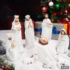 Classic Resin 1 Nativity Sets Christmas Indoor Hand-Painted Scene 7.5 Holiday picture