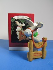 Hallmark Ornament: 1995 Muletide Greetings picture