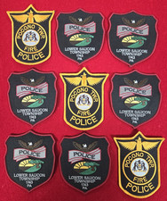 PENNSYLVANIA POLICE PATCH COLLECTOR SPECIAL #C Police Patch Lot 9 POLICE PATCHES picture