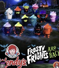 2026 Wendy’s Frosty Frights PART Ill Set Of 6With VARIANTS EQUALS 12 {NEW/OPEN} picture