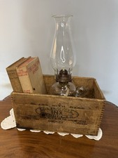 Antique Carter's Ink Wooden Crate No 248 Fountain Pen Ink Box Dovetail 1920s picture