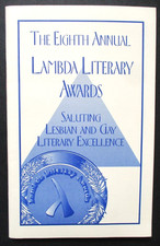 1996 8th Annual Lambda Literary Awards Program - Gay & Lesbian Literature picture