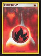 English MP Fire Energy (2006-2007 League Promo) 2006 PR Holofoil Pokemon picture