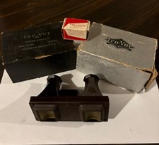 tru vue viewer,with one film . Box slightly damaged picture