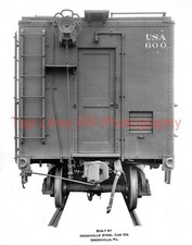 US Army USA 600 Troop Car End View 8-1942 NEW 8x10 PHOTO picture