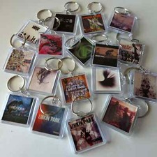 Linkin Park Album Artwork Music Art Keychain | Chain | Pendent (Front & Back) picture
