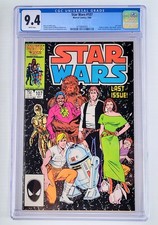Star Wars #107 Vol. 1 Marvel Comics 1986 Final Issue CGC 9.4 White Pages NM picture