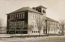 Tilden Public School 1908 RPPC Photo Postcard Copy picture