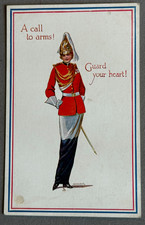 A/S Winifred Wimbush, Tuck, A Call To Arms Series 1, Military Lady, ca 1910 PC picture