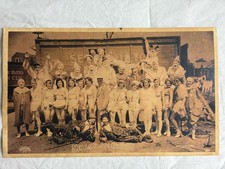 1932 HTF SELLS FLOTO CIRCUS Photo Card SHOWGIRLS PREFORMERS CLOWNS  6 x 10 in picture