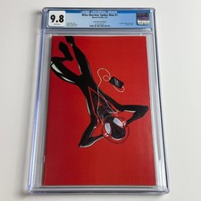 Miles Morales Spider-Man #1 CGC 9.8 Chrissie Zullo Comic Mint Red Virgin /1000 picture