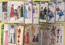 14 Patterns 1970s SIMPLICITY 8714 8221 8281 BATMAN SUPERMAN McCALLS 5254 5321 picture