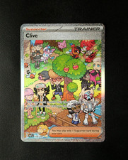 Pokémon Card - Clive 236/091 - Paldean Fates - Special Illustration Rare - NM ⭐ picture