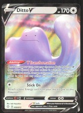 Ditto V Holo Ultra Rare Shining Fates 050/072 NM Saki Hayashiro picture