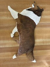 Collie Sheltie Hand Painted & Carved Wood Figure Sable Decor Michael Park Signed picture