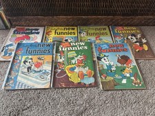Dell New Funnies (Lot of 7) Woody Woodpecker Golden Age See Pics picture