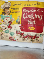 Vintage Amsco Campbell Kids Soup Cooking Set Play Set picture