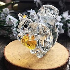 H&D HYALINE & DORA Crystal Animals Squirrel Collectible Figurine 1.9*1.9inch ;NW picture