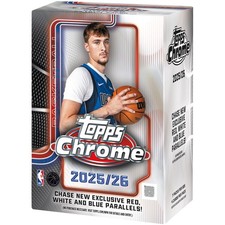 2025-26 Topps Chrome NBA 3 inches x 6.18 x 0.1 inches, Multiple Colors picture