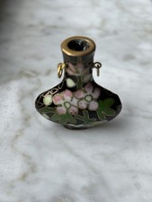 Beautiful Vintage Mini Cloisonné Vase Signed picture
