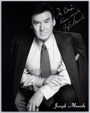 Joseph Mascolo Autograph Signed Photo Actor Days of Our Lives Warm Regards picture