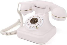 Retro Corded Phone, Office Desk Phones, Vintage Landline Telephone, Classic Push picture